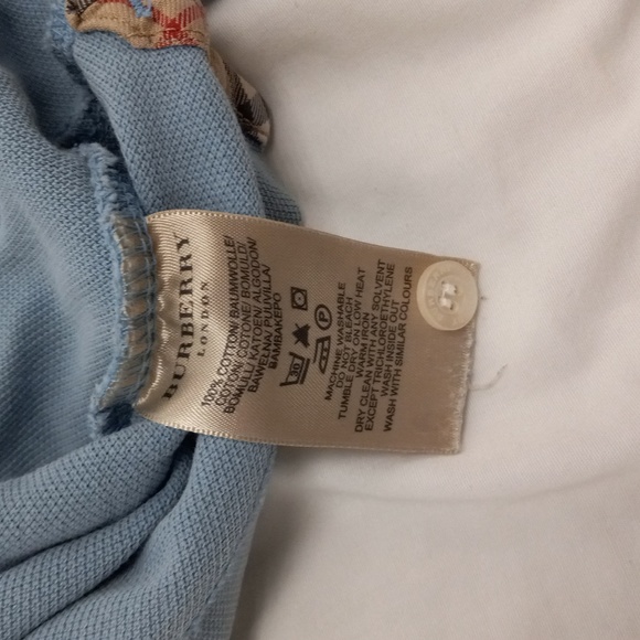 2 burberry london polos size XL lightly worn. - Picture 7 of 7